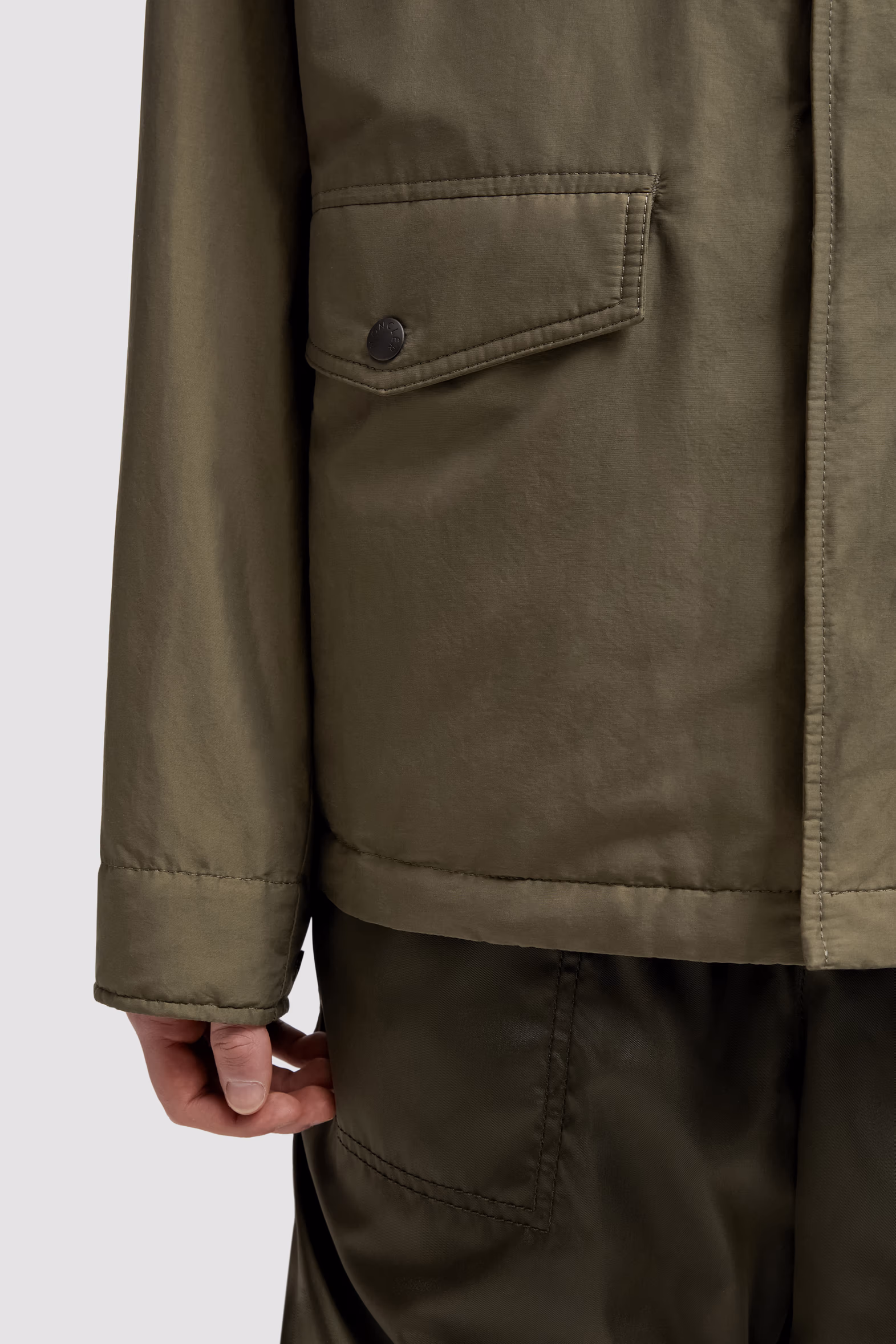 Moncler x Mercedes-Benz by NIGO Orus Down Field Jacket Men Olive Green Moncler 7